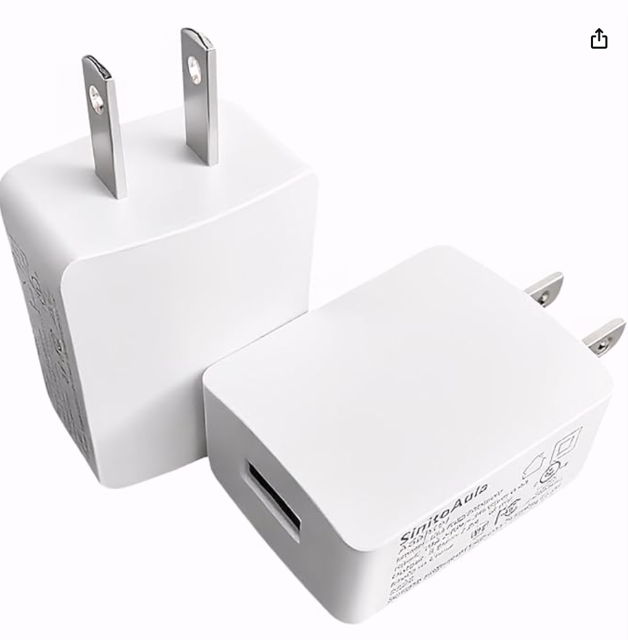 Standard 5W or 10W Charger